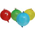 10 palloncini punchball vari colori