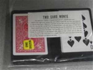 due carte monte, giochi di prestigio,trucchi di magia,giochi di magia